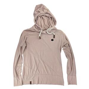 Naketano | Pink, Light Weight Hoodie | Size Large